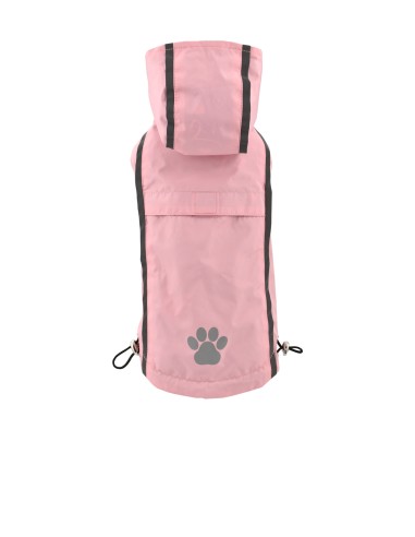 IMPERMEABLE REVERSIBLE ROSA LOVE