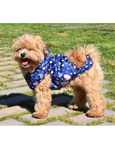 IMPERMEABLE REVERSIBLE ROSA LOVE