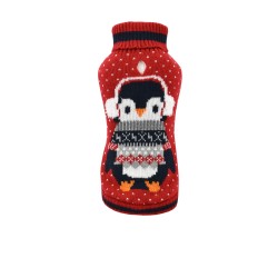 PINGUIN-STRICKPULLOVER