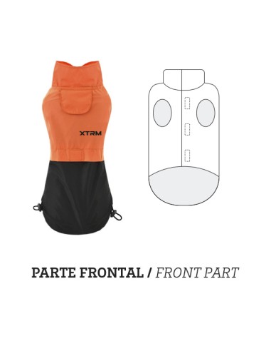 IMPERMEABLE XTRM NARANJA