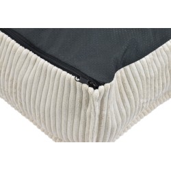 BEIGE VELOURSMATRATZE 2