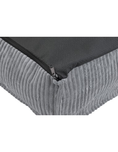 MATELAS EN VELOURS GRIS