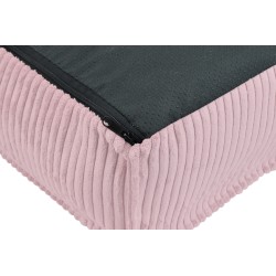 COLHON VELOUR ROSA 2