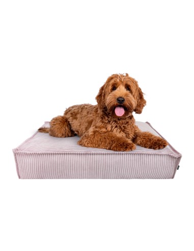 MATELAS EN VELOURS ROSE